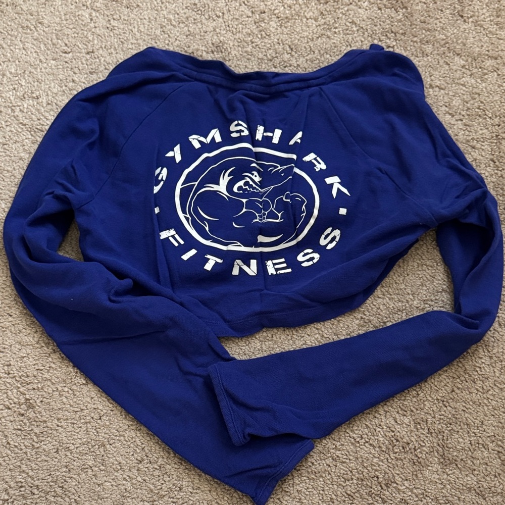 Gymshark Royal Blue Fitness Crop Top